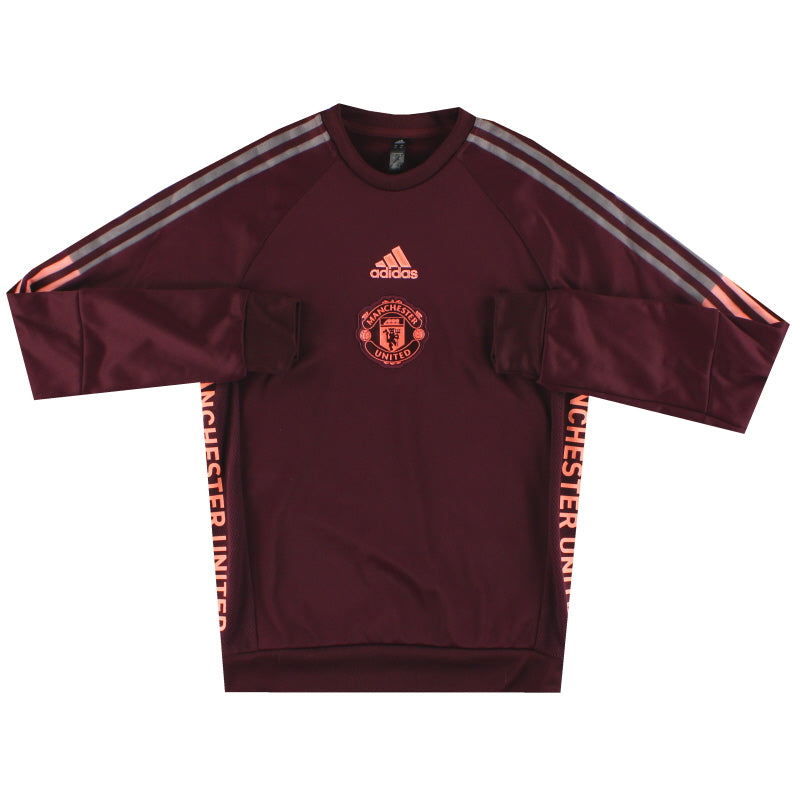 2020-21 Manchester United adidas Travel Sweatshirt XS Sweatshirt