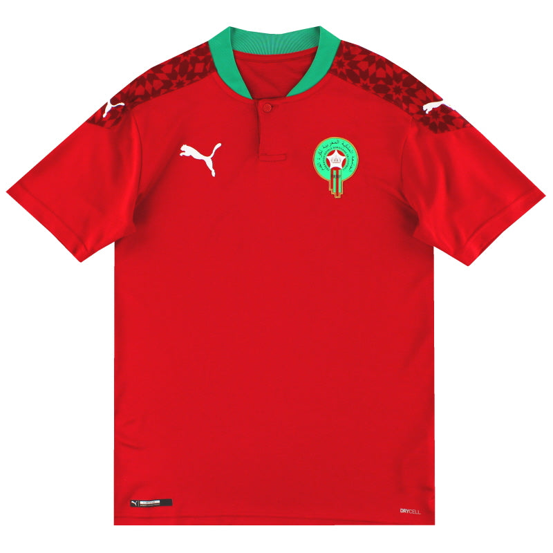 2020-21 Morocco Puma Home Shirt *As New* XS Football Shirt