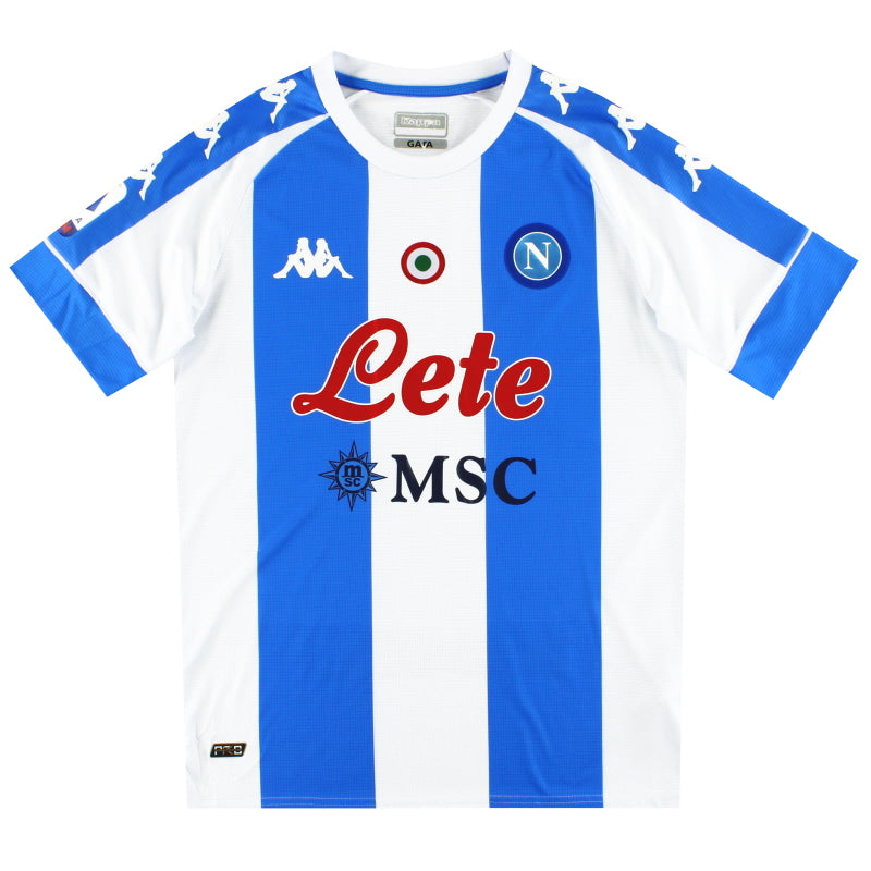 2020-21 Napoli Kappa Pro Kombat Special Fourth Shirt S Football Shirt
