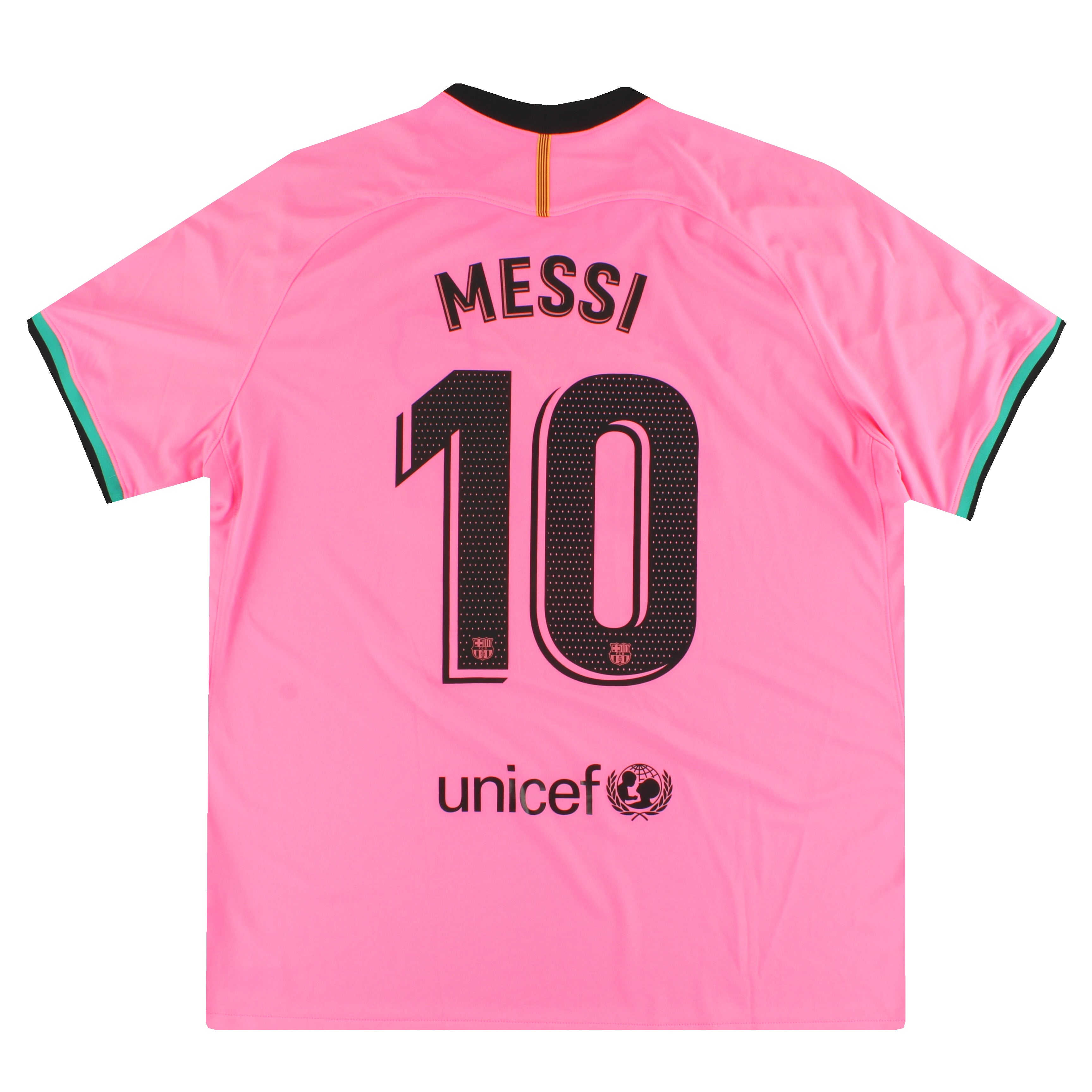 2023-24 Barcelona Nike Leisure Tee #9 *As New* M FQ7117-455