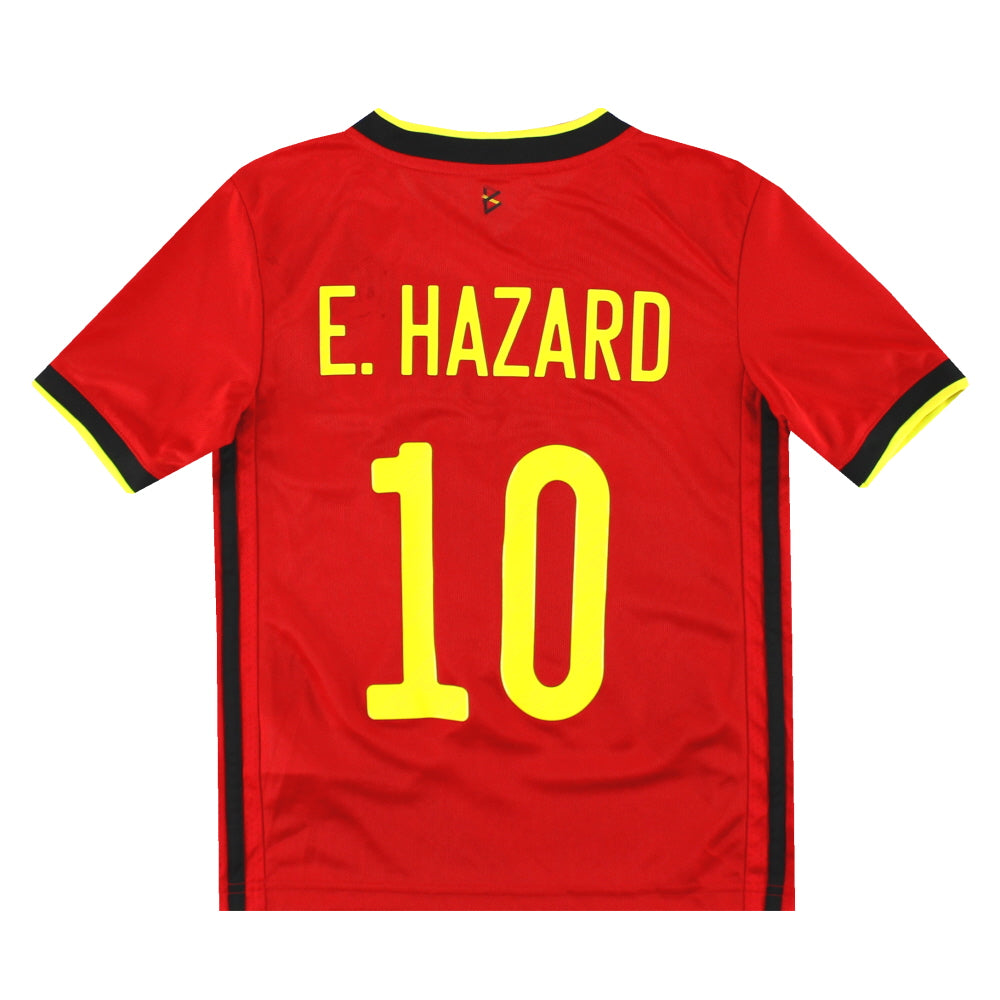 2020-21 Belgium adidas Home Shirt E.Hazard #10 Y EJ8546 | Vintage