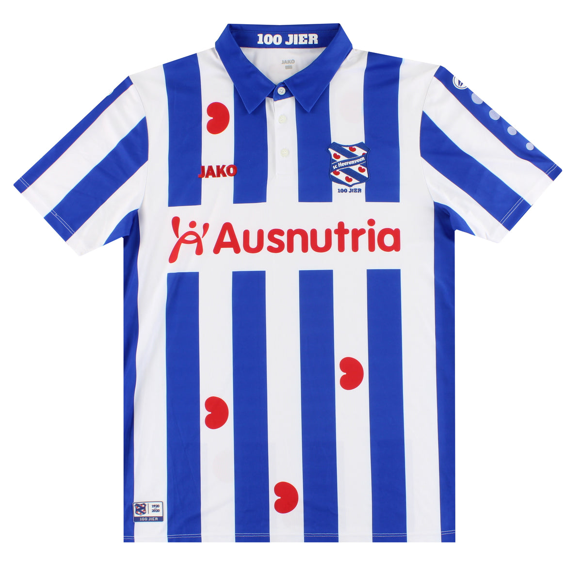 2020-21 Heerenveen Jako 'Centenary' Home Shirt *As New* L