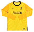 2020-21 Liverpool Nike Goalkeeper Shirt A.Becker #1 XL.Boys