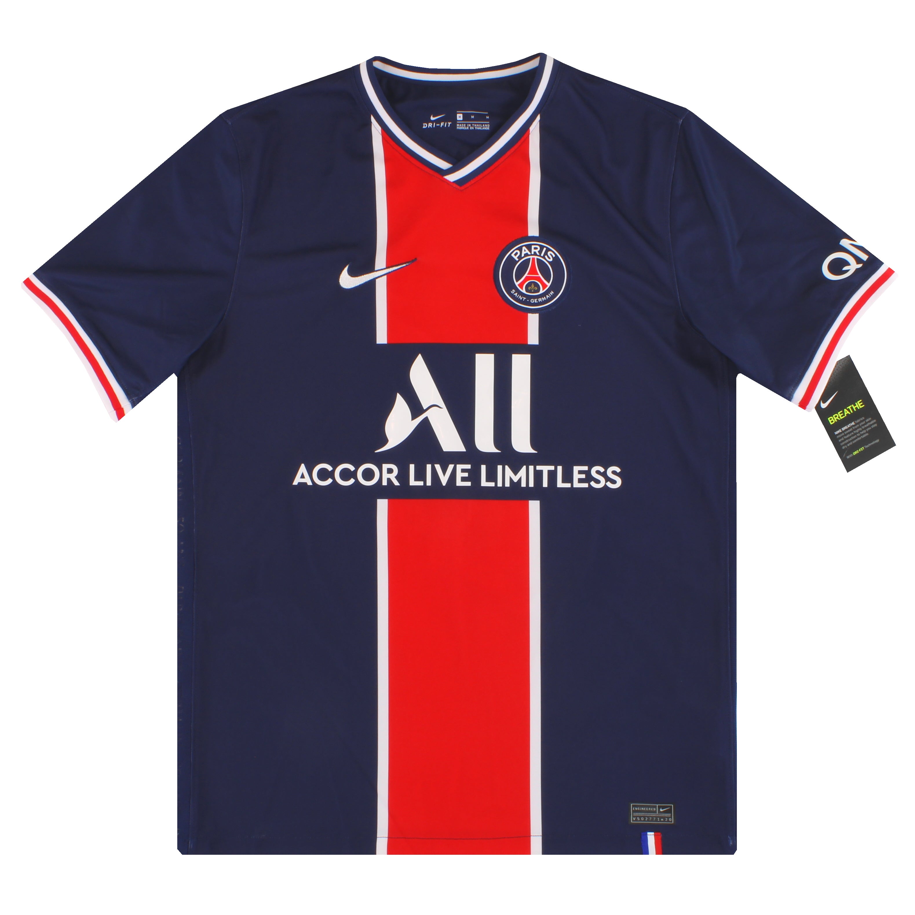 2020-21 Paris Saint-Germain Nike Home Shirt MBappe #7 *w/tags* M