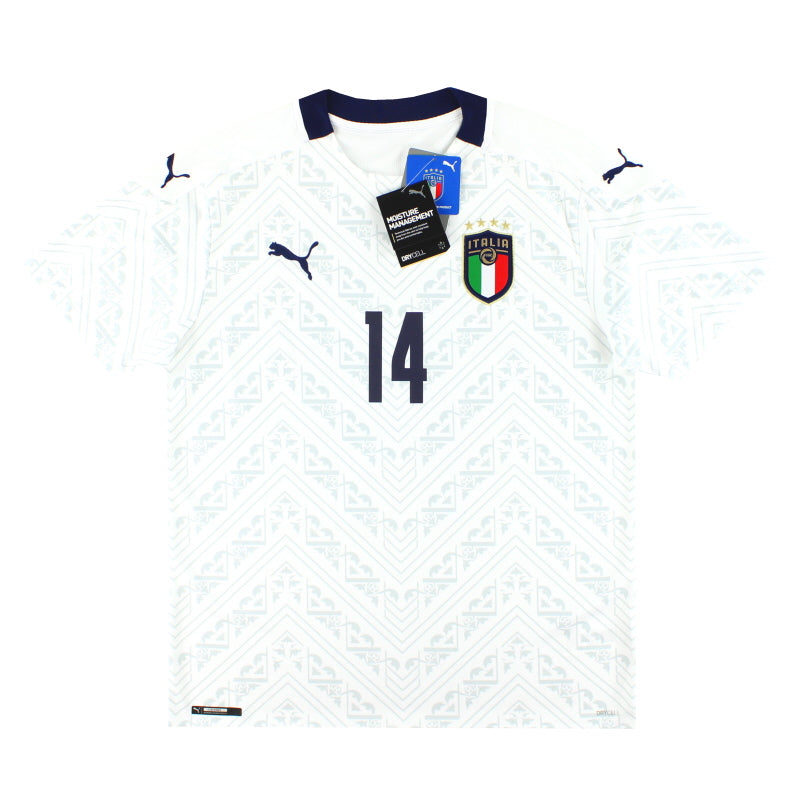 2020-21 Italy Puma Away Shirt Chiesa #14 *w/tags* L 756981-08