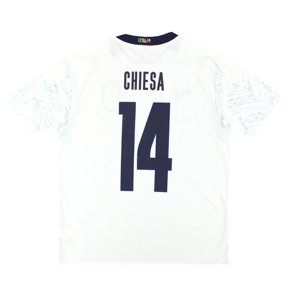 2020-21 Italy Puma Away Shirt Chiesa #14 *w/tags* L 756981-08