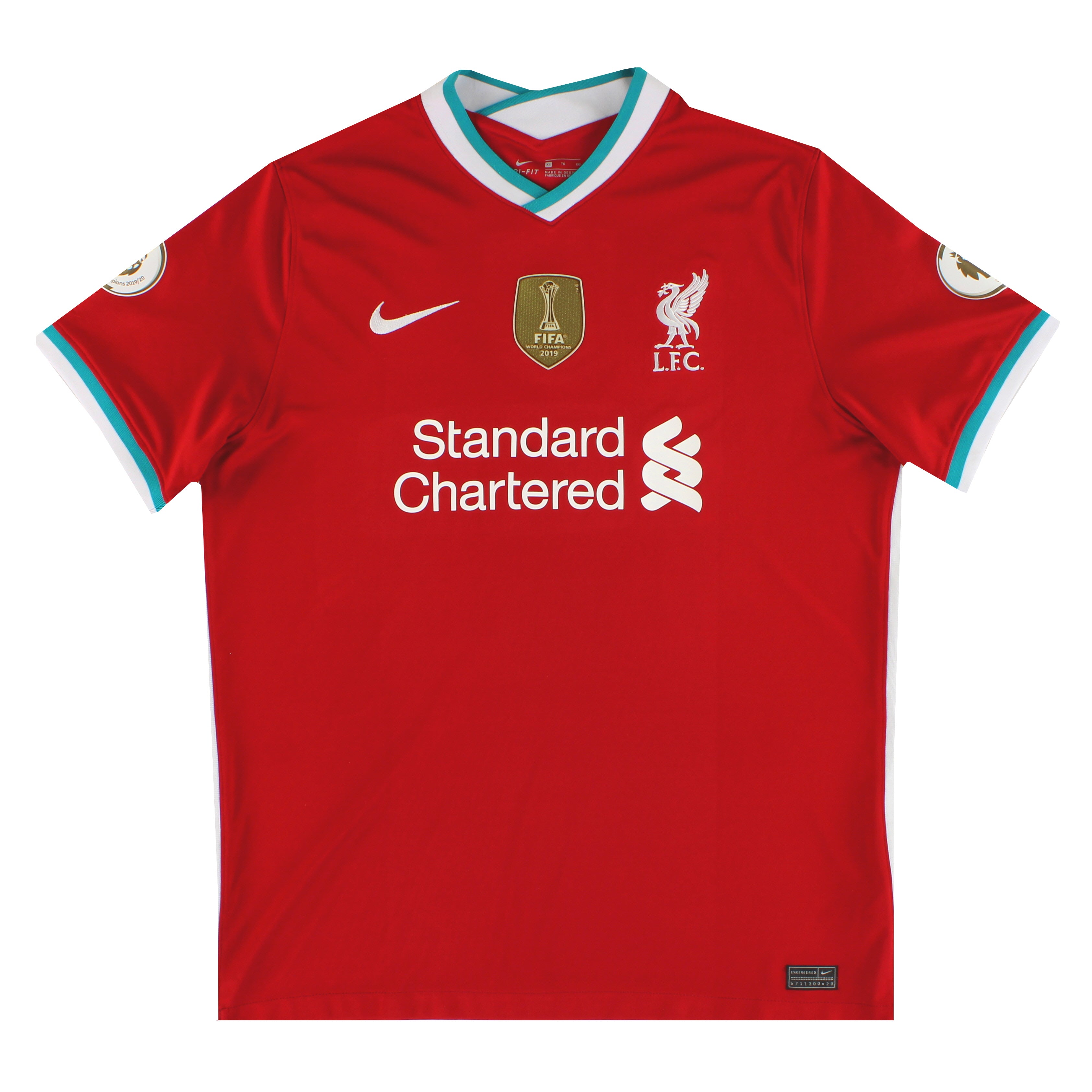 Liverpool A. BECKER 1 シャツ M 20/21 2020-21 Liverpool Nike Goalkeeper Shirt A.Becker #1 *w/tags* L