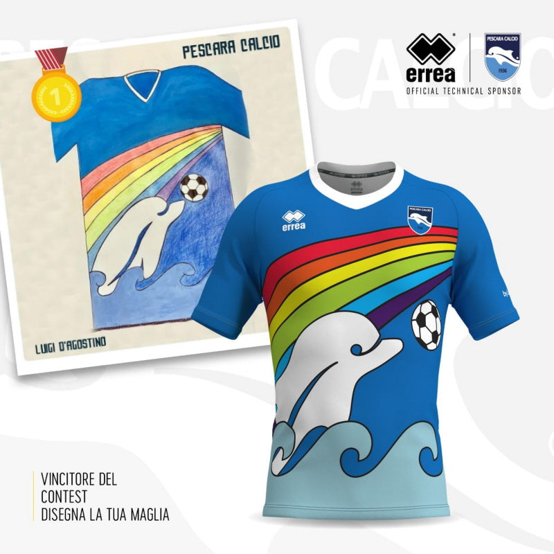 2020 Pescara Special Edition Rainbow Shirt *BNIB* (Pre-Order) L.Boys Football Shirt