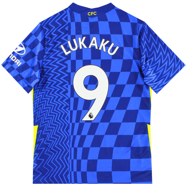 プレミア　Chelsea FC Nike LUKAKU 9 ユニフォーム 2021-22-chelsea-nike-home-shir