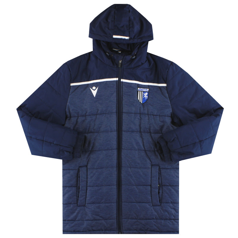 2021-22 Gillingham Macron Bench Coat *As New* XL Jacket
