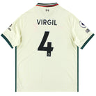 2021-22 Liverpool Nike Away Shirt Virgil #4 *w/tags* XL Football Shirt