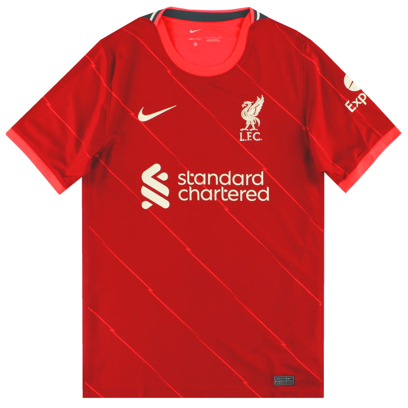 2021-22 Liverpool Nike Home Shirt *Mint* XL Football Shirt