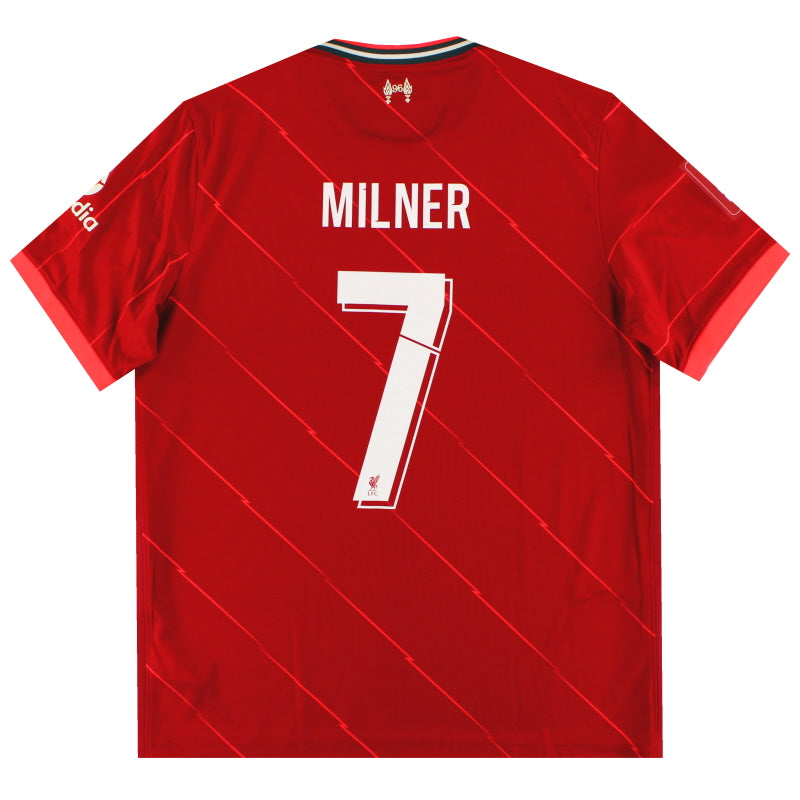 2021-22 Liverpool Nike Home Shirt Milner #7 *w/tags* XL Football Shirt