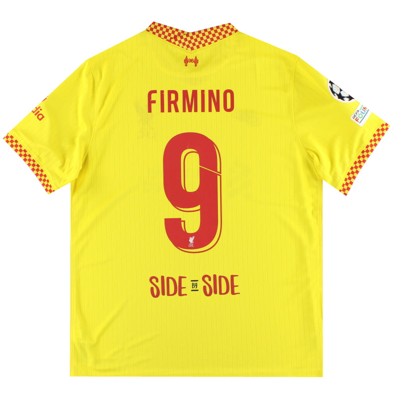 2021-22 Liverpool Nike Third Shirt Firmino #9 *w/tags* XL Football Shirt