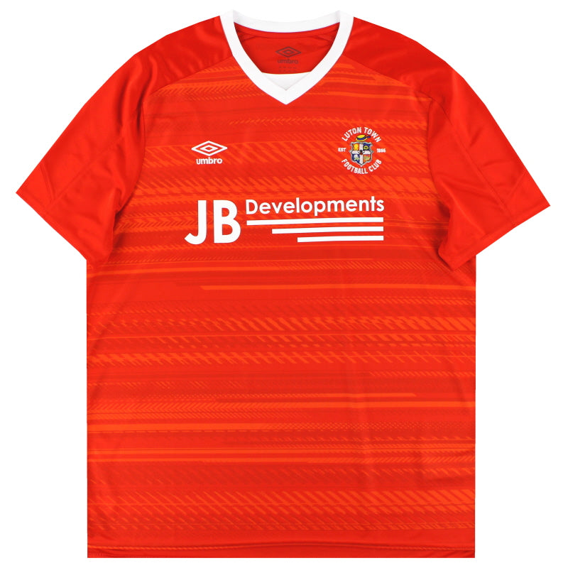 2021-22 Luton Town Umbro Home Shirt *As New* S Football Shirt