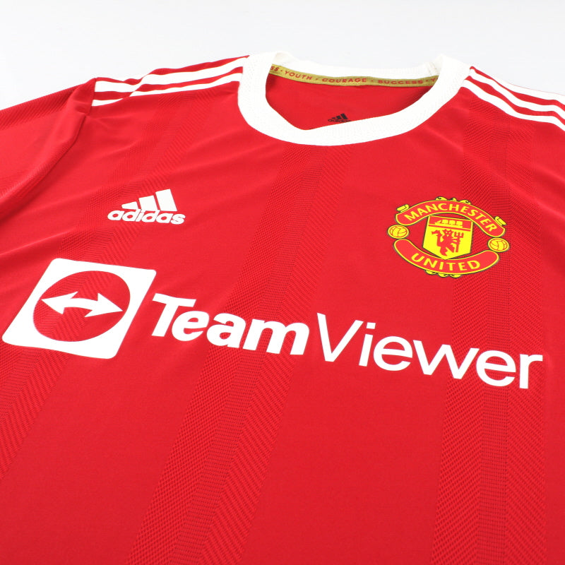 2021/22 adidas Manchester united サッカーシャツ 2021-22 Manchester United Home Shirt - 5/10 - (3XL)