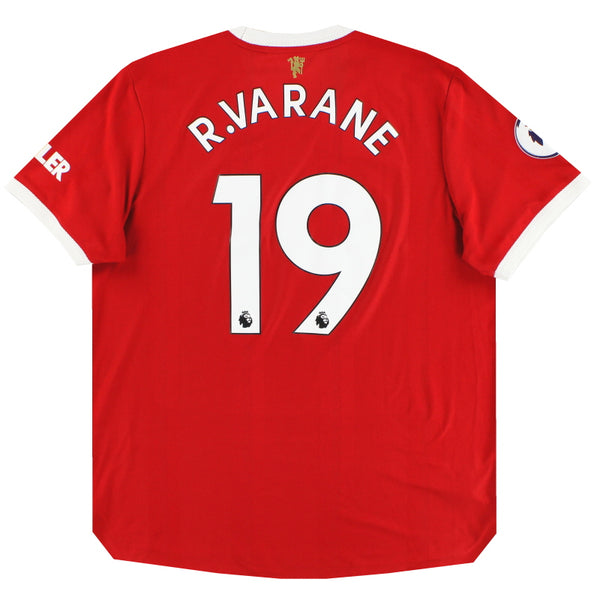 マンチェスター・ユナイテッド R. VARANE シャツ XL 2021-22-manchester-united-auth