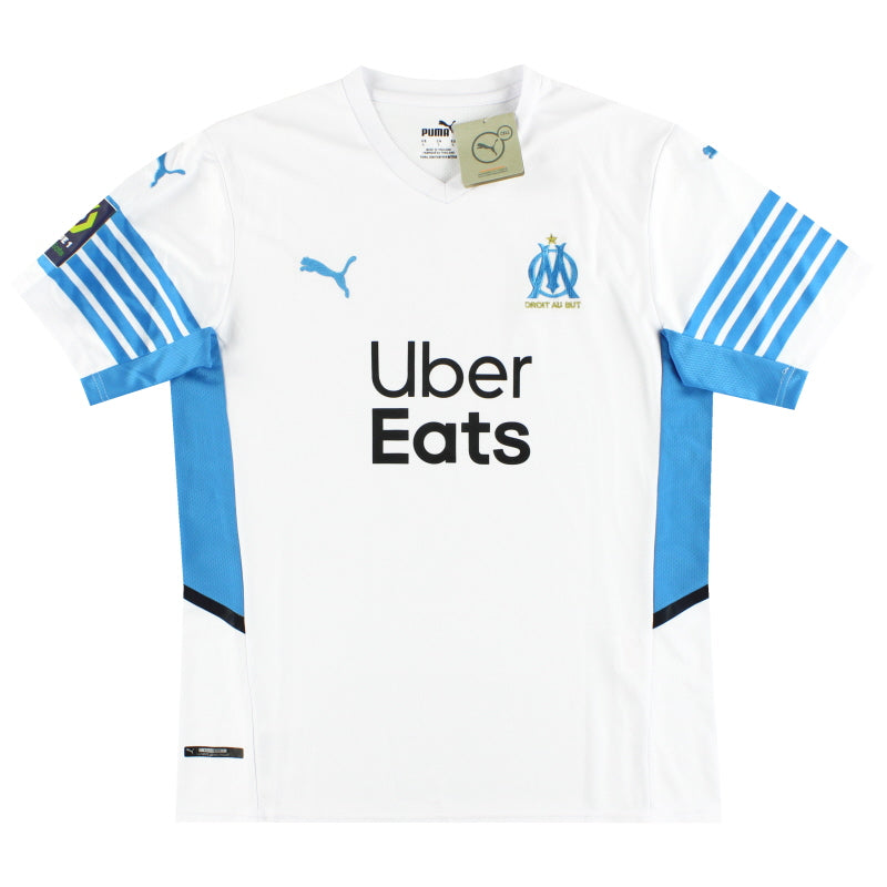 2021-22 Marseille Puma Home Shirt *w/tags* L Football Shirt