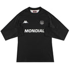 2021-22 Nazailli Belediyespor Kappa Black Goalkeeper Shirt *As New* XL Football Shirt