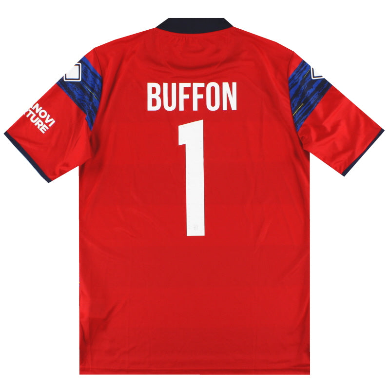 2021-22 Parma Errea Goalkeerper Shirt Buffon #1 *w/tags* XL Football Shirt