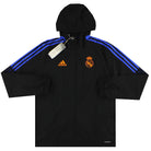 2021-22 Real Madrid adidas Trio Presentation Jacket *BNIB* L.Boys Jacket