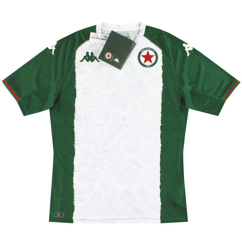 2021-22 Red Star FC Kappa Kombat Home Shirt *BNIB* S Football Shirt