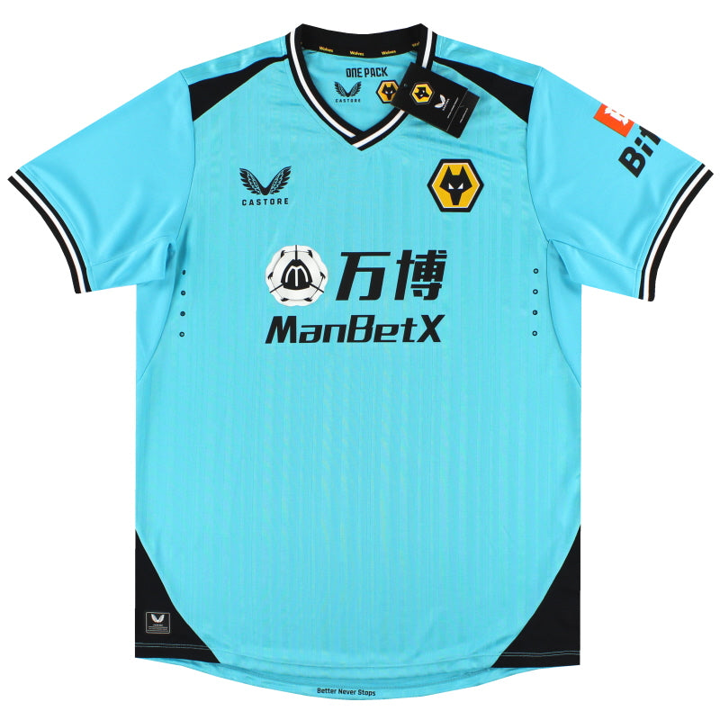 Adidas Wolves Kit 2021 2021-22 Wolves Castore Goalkeeper Shirt *w