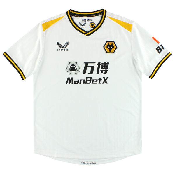 Maillot De Football Wolverhampton Wanderers (Wolves) - Équipementier Castore - Taille M (Homme) - Neuf