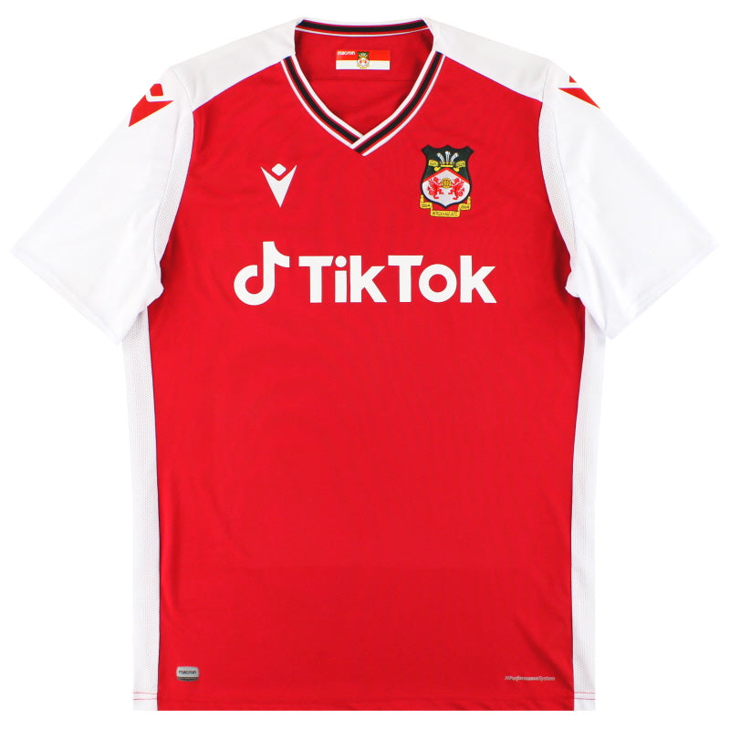 2021-22 Wrexham Macron Home Shirt *Mint* XL Football Shirt
