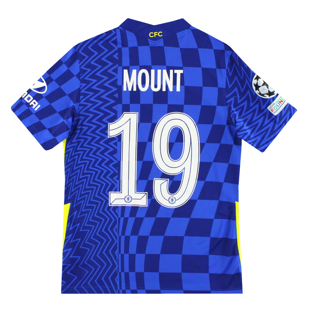 2021-22 Chelsea Nike Home Shirt Mount #19 M CV7889-409 | Vintage