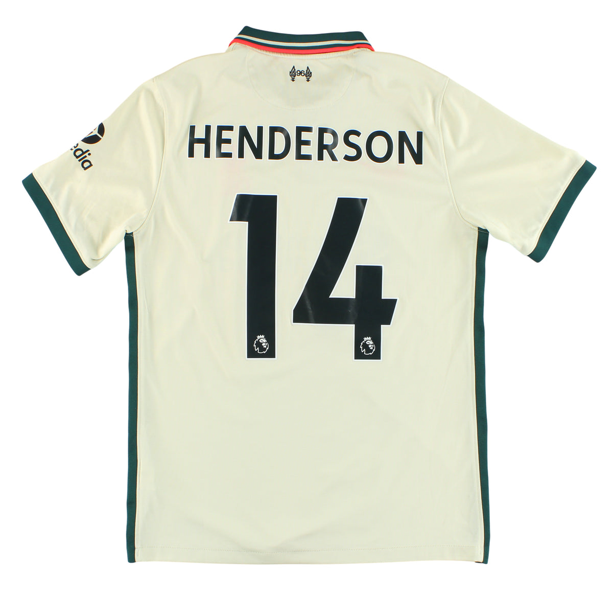 2021-22 Liverpool Nike Away Shirt Henderson #14 M