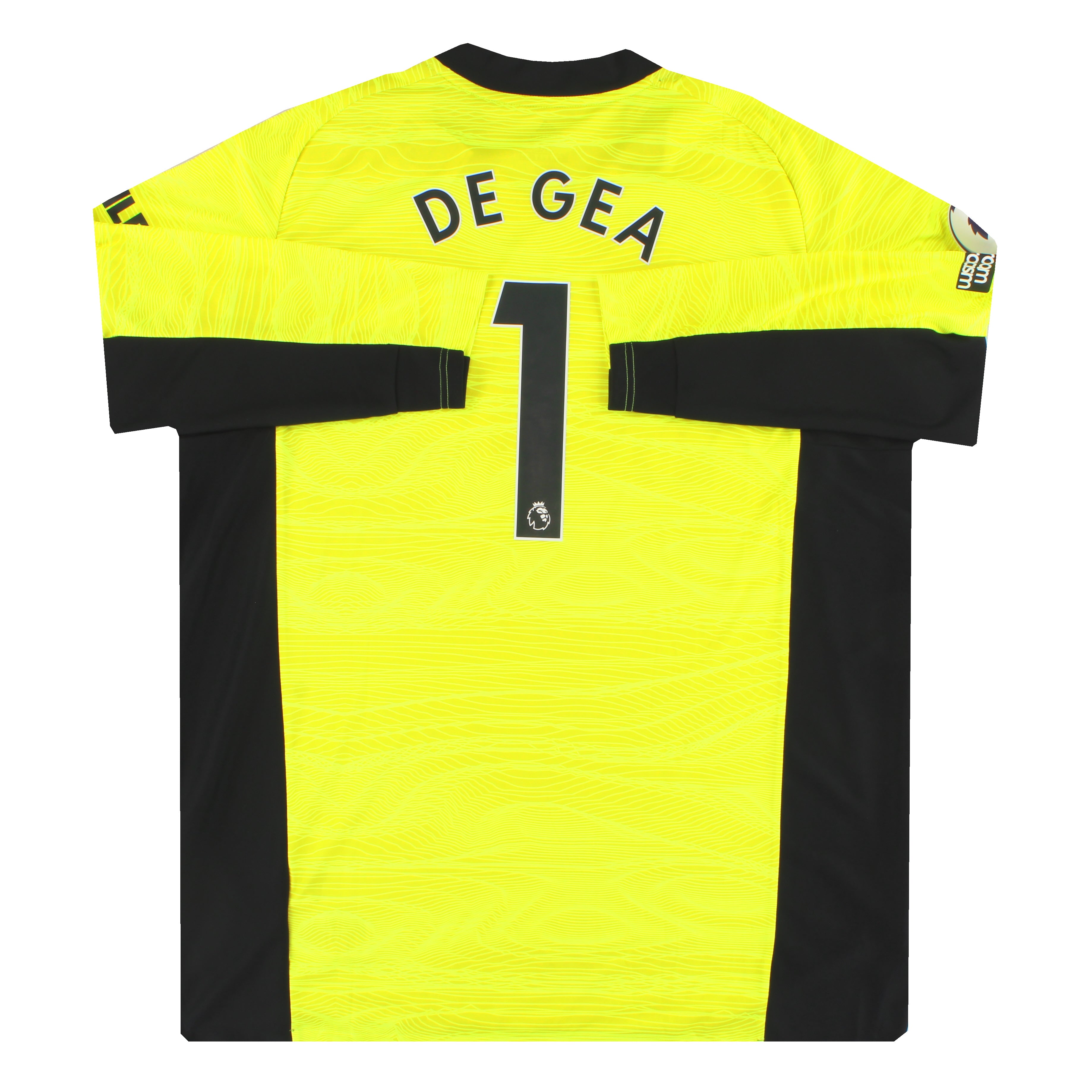 2021-22 Manchester United adidas Goalkeeper Shirt De Gea #1 *w