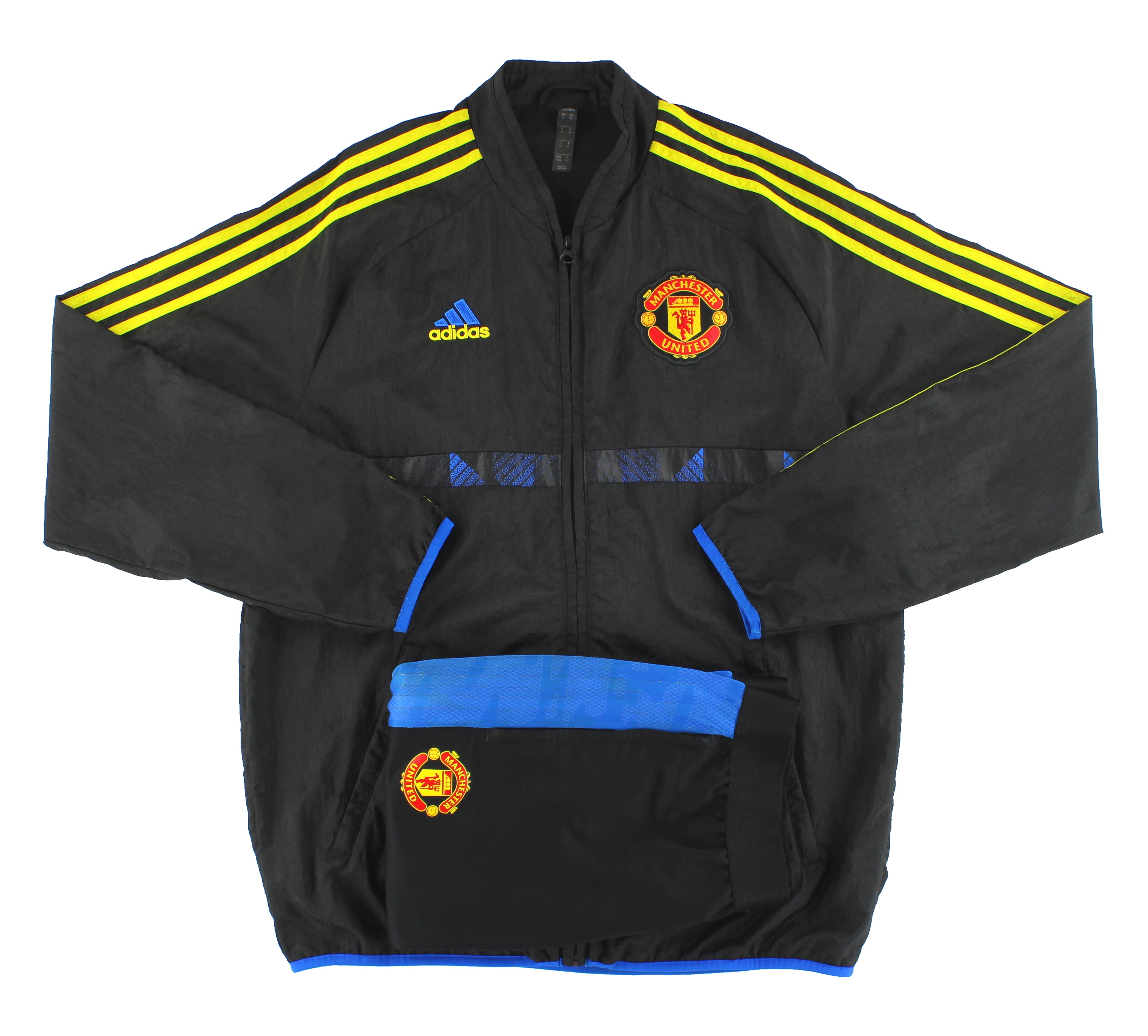 2021-22 Manchester United adidas Icon Woven Tracksuit M
