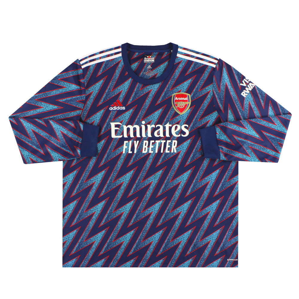 2021-22 Arsenal adidas Third Shirt Saka #7 L/S XXL GQ3270