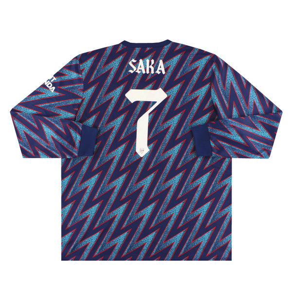 2021-22 Arsenal adidas Third Shirt Saka #7 L/S XXL GQ3270