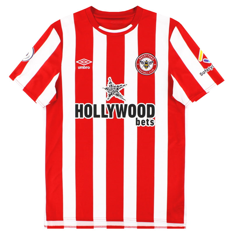 2021-23 Brentford Umbro Home Shirt *As New* M Football Shirt