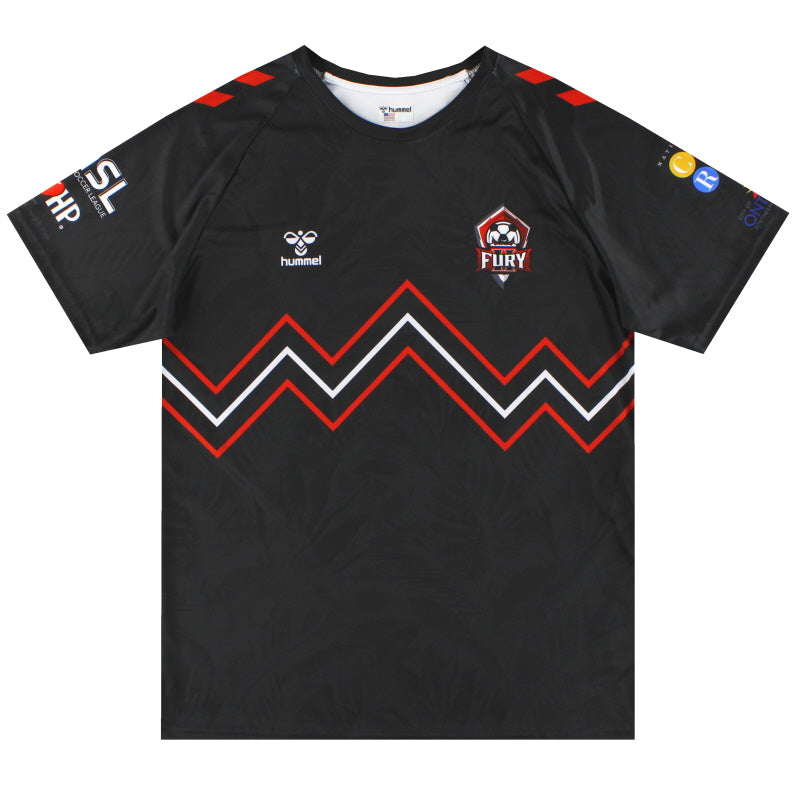 2021 Ontario Fury II Hummel Home Shirt *As New* L Football Shirt