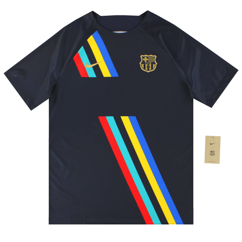 2022-23 Barcelona Nike Pre Match Shirt *BNIB* L  Football Shirt