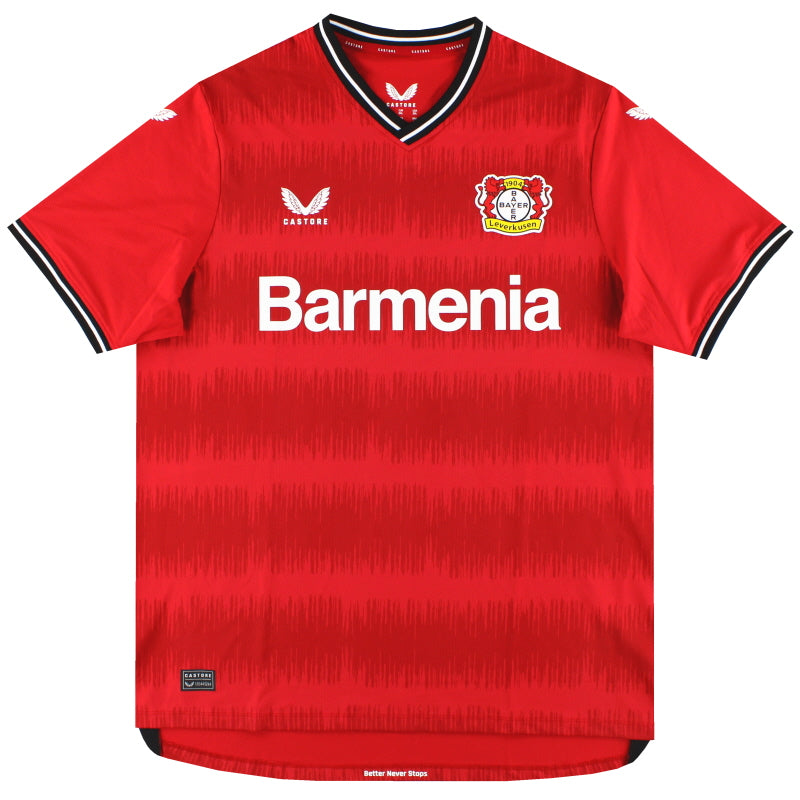2022-23 Bayer Leverkusen Castore Pro Home Shirt *As New* XXL Football Shirt