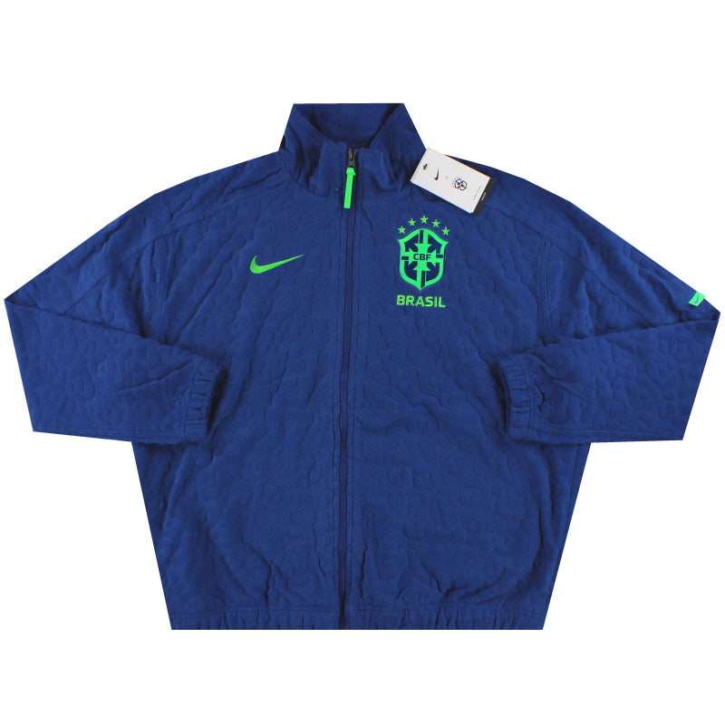 2022-23 Brazil Nike Swoosh Tracksuit Jacket *BNIB* DX2045-490 | Vintage ...