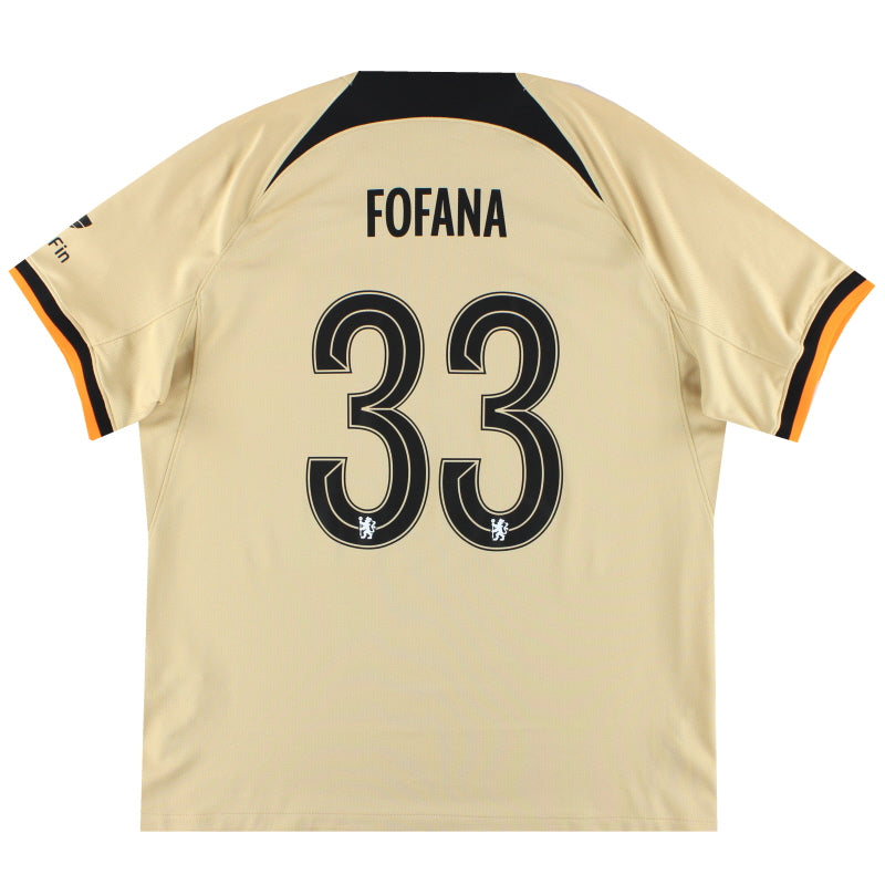 2022-23 Chelsea Nike Third Shirt Fofana #33 *Mint* XL DN2712-253
