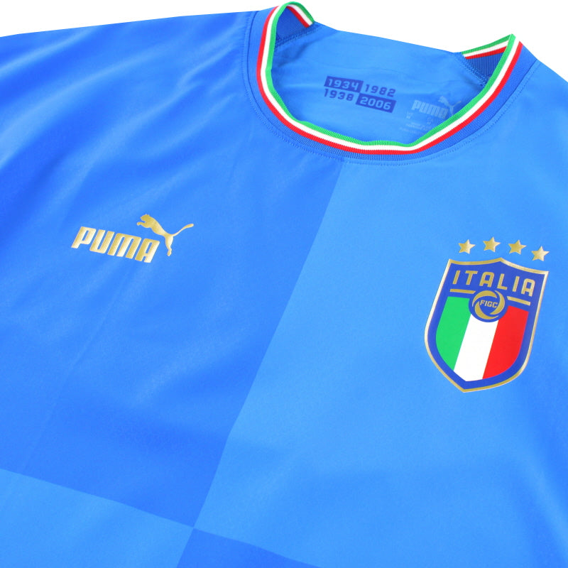 2022-23 Italy Puma Authentic Home Shirt *w/tags* 765670-01