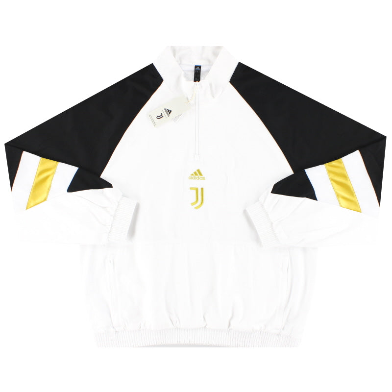 2022-23 Juventus adidas Icon 1/4 Zip Top *w/tags* L Football Shirt