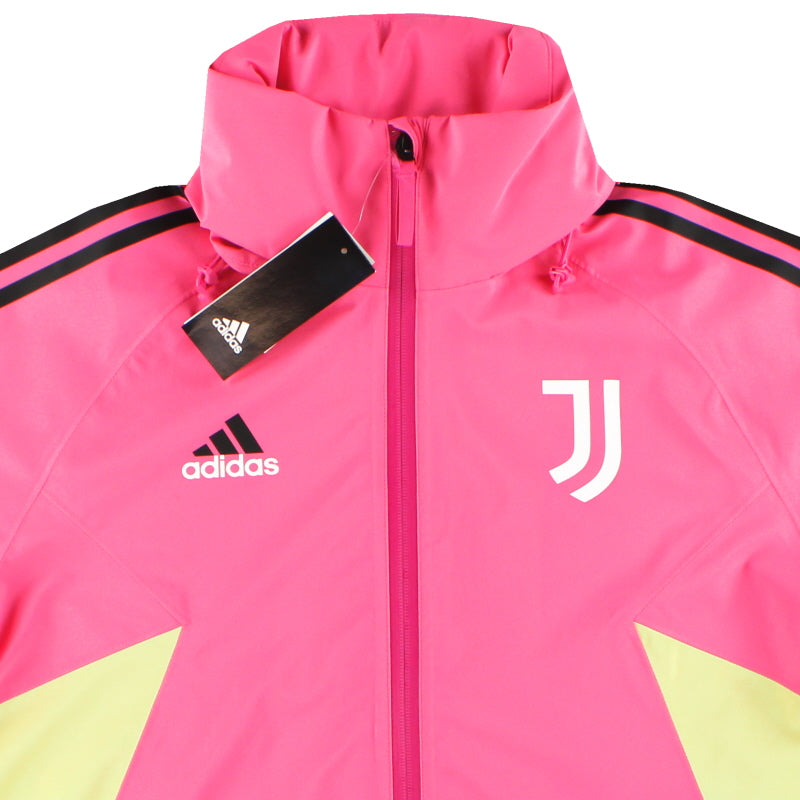 2022-23 Juventus adidas SAMPLE Rain Jacket *w/tags* M HS7566