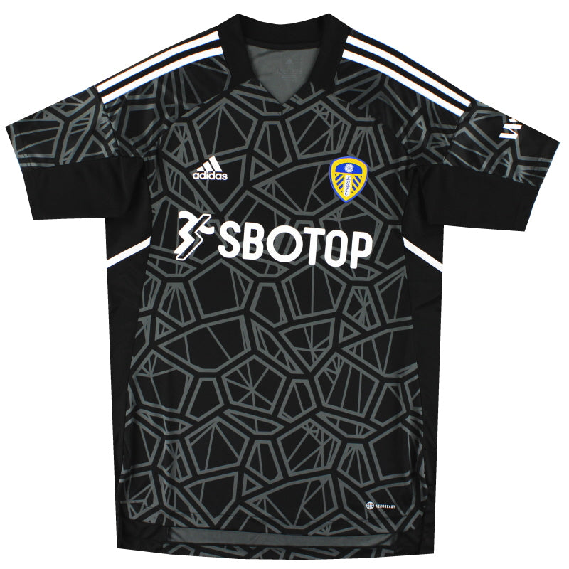 2022-23 Leeds adidas Goalkeeper Shirt *As New* L Football Shirt