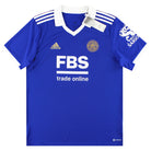 2022-23 Leicester adidas Home Shirt *BNIB* L Football Shirt