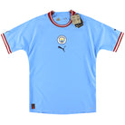 2022-23 Manchester City Puma Player Issue Home Shirt *w/tags* L Football Shirt