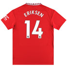 2022-23 Manchester United adidas Home Shirt Eriksen #14 *w/tags* L Football Shirt