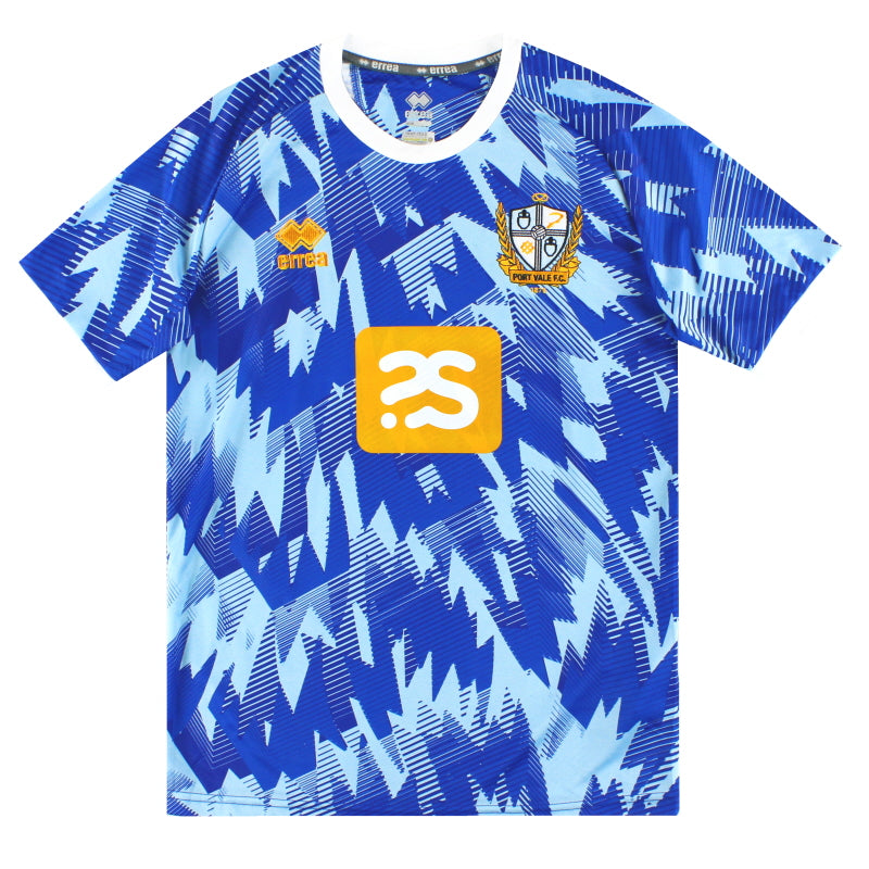 2022-23 Port Vale Errea Away Shirt *As New* S Football Shirt