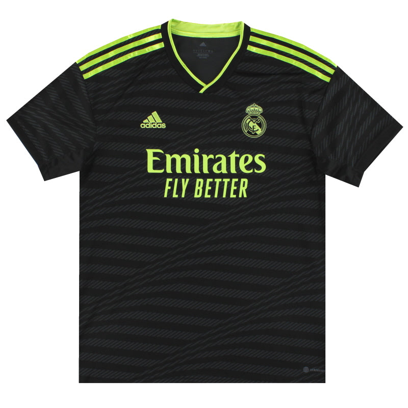 2022-23 Real Madrid adidas Third Shirt *As New* L Football Shirt